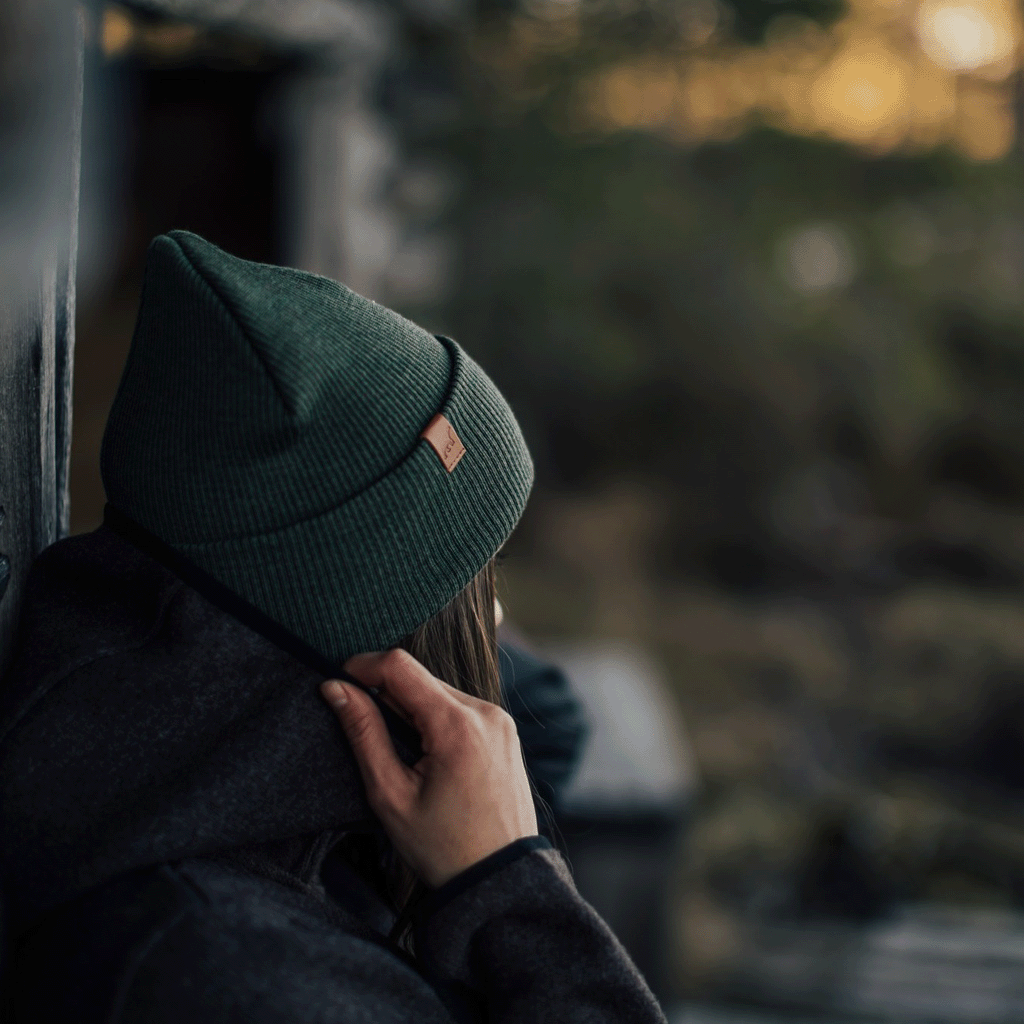 Woman's Beanie SuperYellow Merino Wool Beanies For Woman Collection