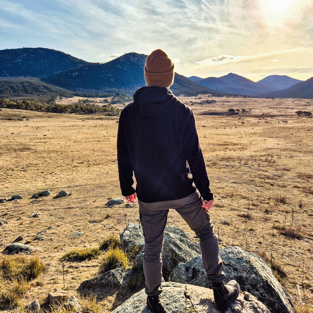 Beanie SuperYellow Aida Chunky Merino Wool Beanie For Extreme Cold Toffee