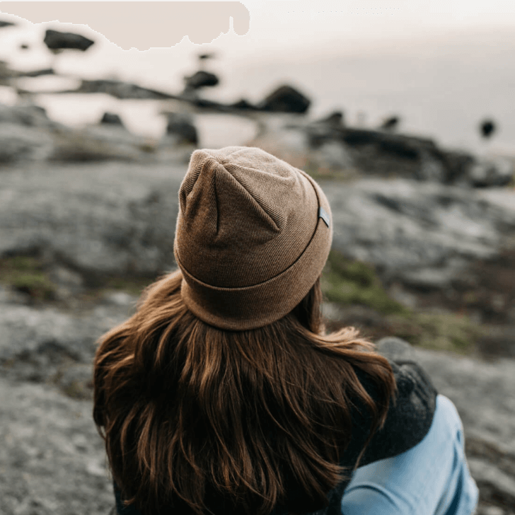 Beanie SuperYellow Amalia Lightweight Merino Wool Beanie Toffee