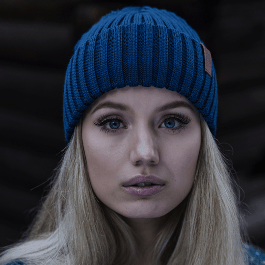 Beanie SuperYellow Beam Extra Thick Merino Wool Beanie