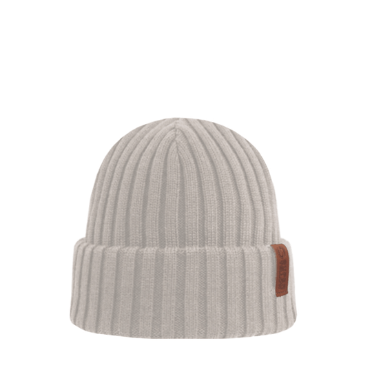 Beanie SuperYellow Beam Extra Thick Merino Wool Beanie Vanilla