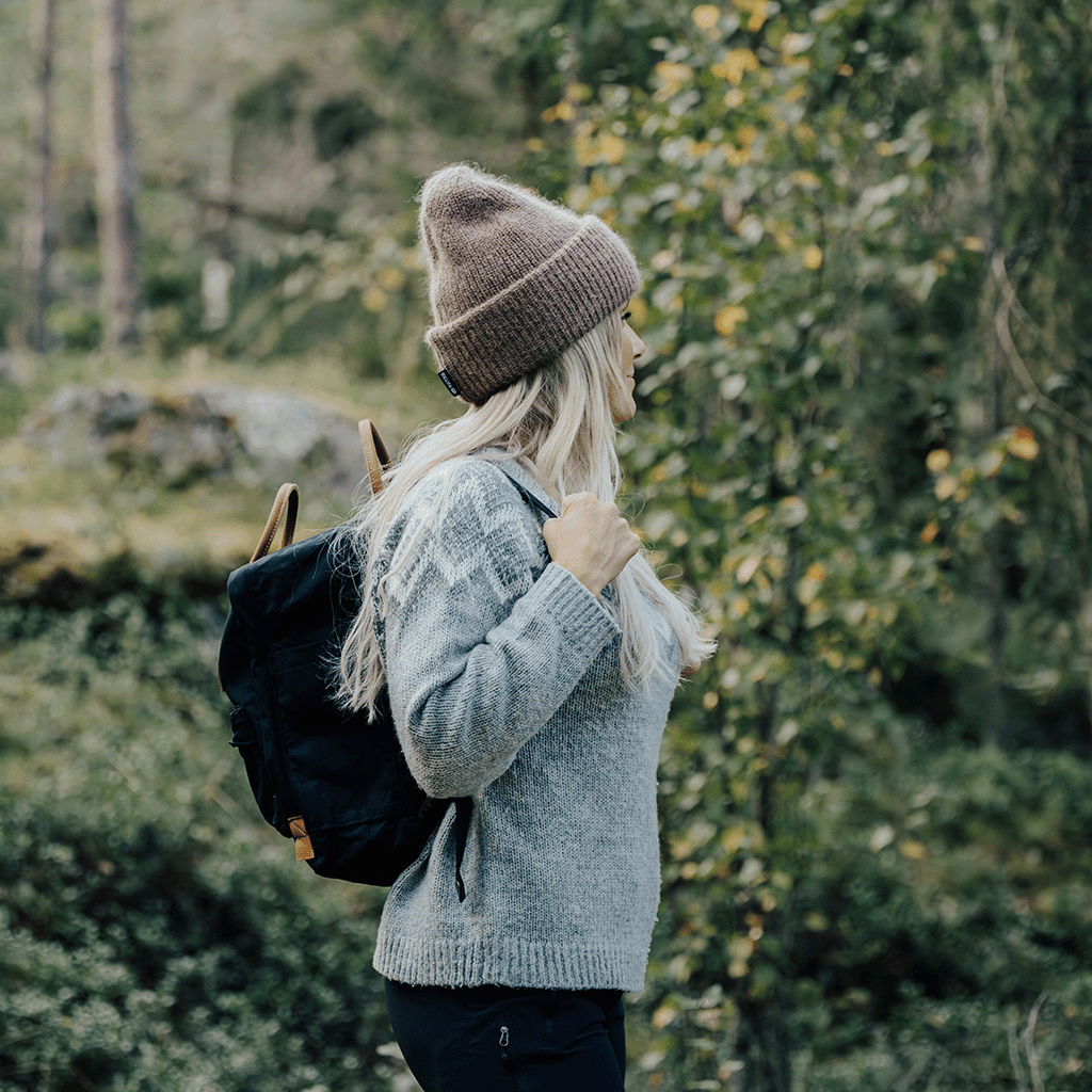 Bertha Beanie I Chunky Mohair &amp; Merino I SuperYellow