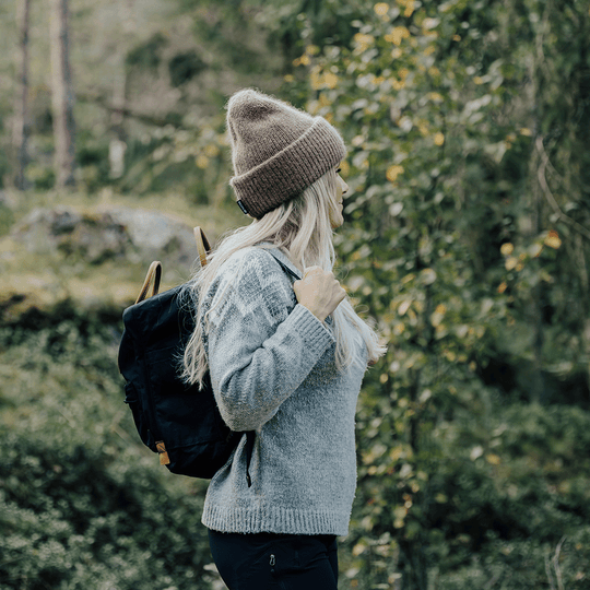 Bertha Beanie I Chunky Mohair &amp; Merino I SuperYellow
