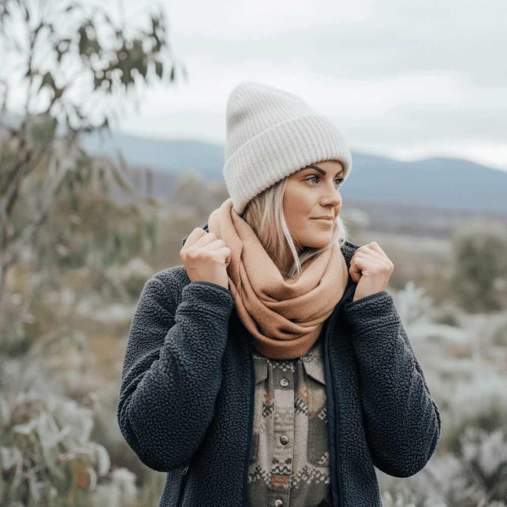 Mohair Beanie I Bertha Chunky Thick Beanie I SuperYellow