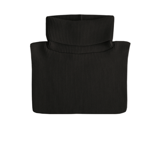 Neck Warmer SuperYellow Breeze Merino Wool Neck Warmer Black