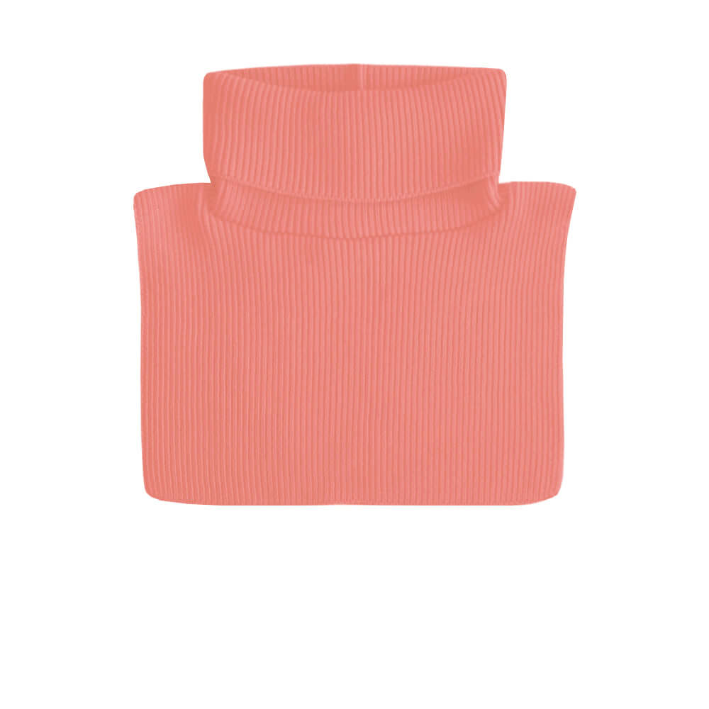 Neck Warmer SuperYellow Breeze Merino Wool Neck Warmer Coral