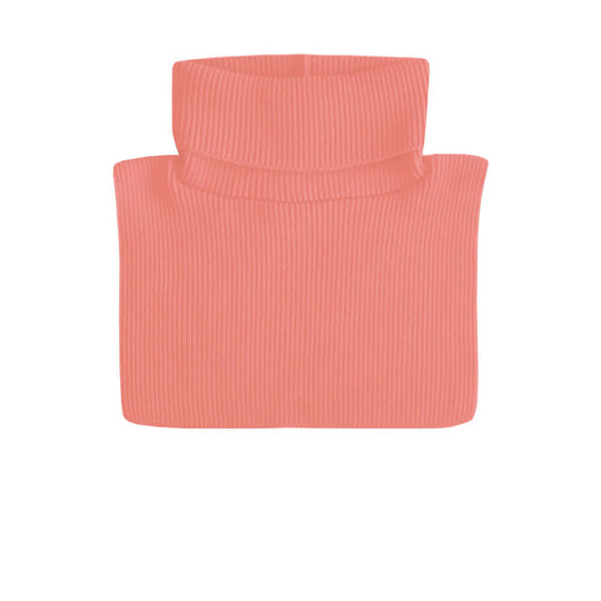 Neck Warmer SuperYellow Breeze Merino Wool Neck Warmer Coral