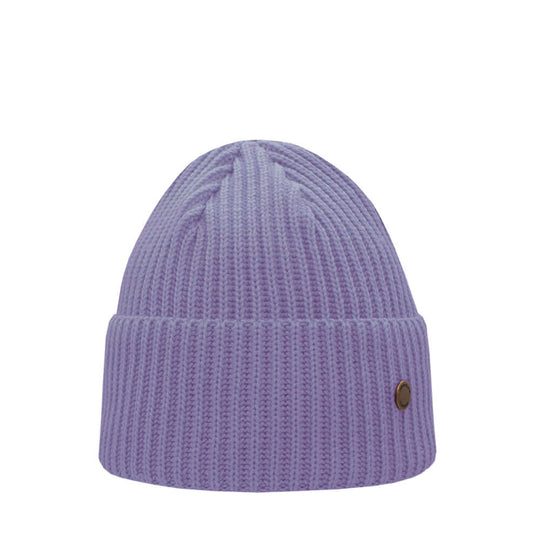 Beanie SuperYellow Hannah Merino Wool Beanie Lavender
