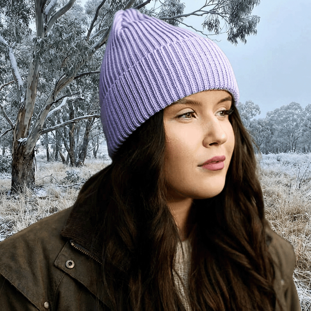 Beanie Hat I Hannah Wool Beanie I SuperYellow