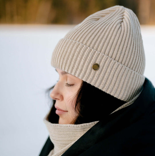 Hannah Beanie Vanilla