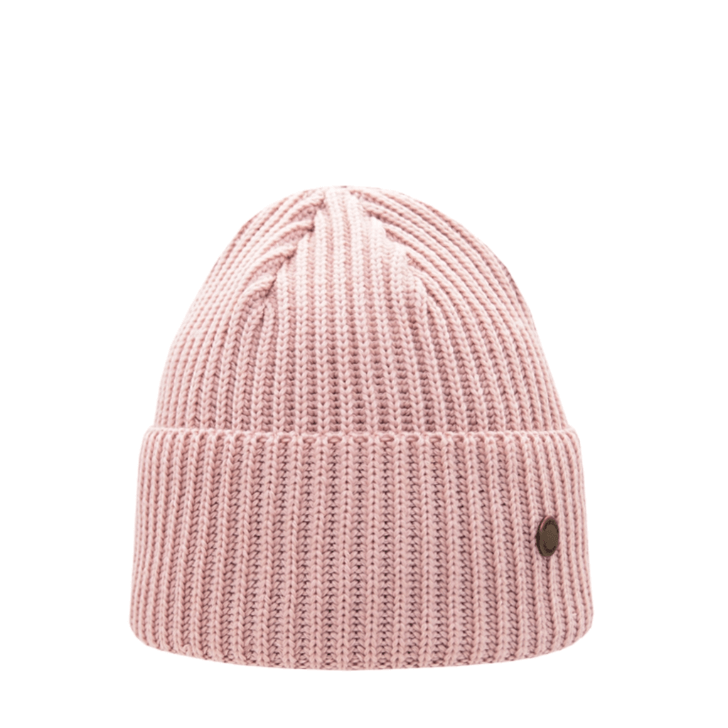 Beanie SuperYellow Hannah Merino Wool Beanie Light Pink