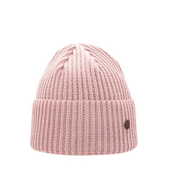 Beanie SuperYellow Hannah Merino Wool Beanie Light Pink