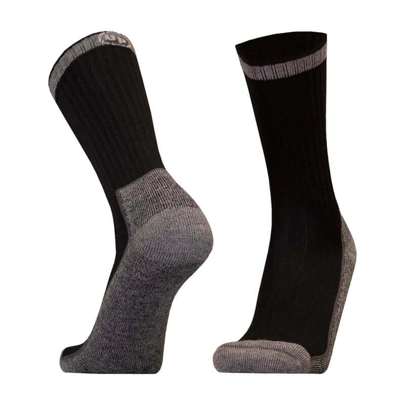 Hiking Socks UphillSport Honka Merino Wool Hiking Socks with Flextech Front Black