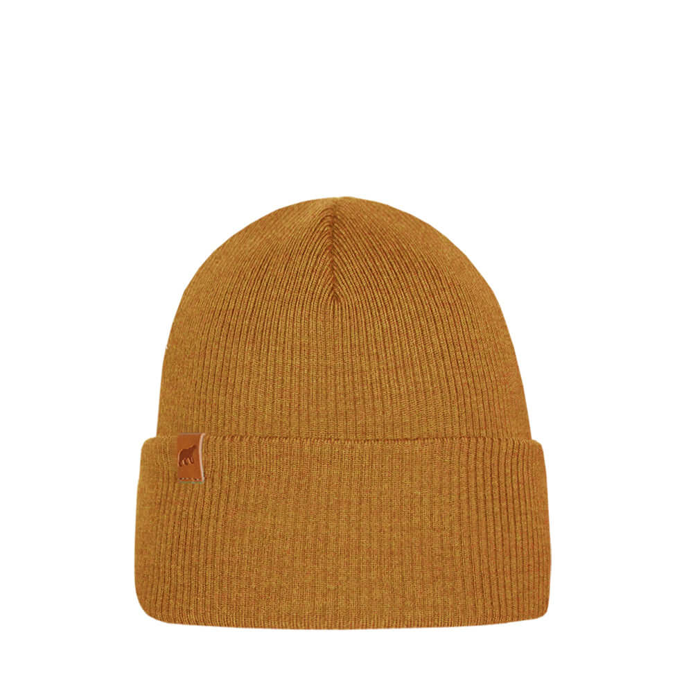 Beanie - SuperYellow Inari Lightweight Merino Wool Beanie Mustard