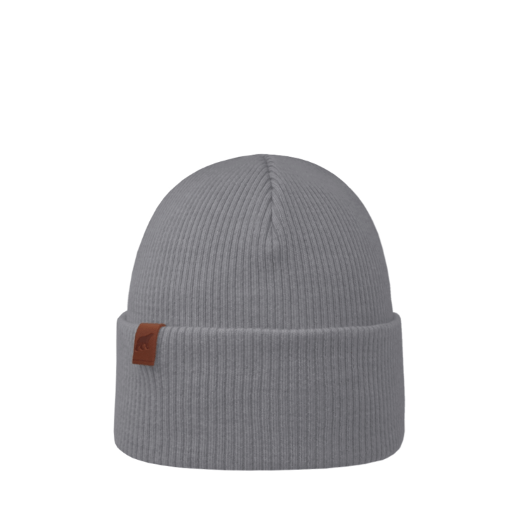 Beanie - SuperYellow Inari Lightweight Merino Wool Beanie Grey