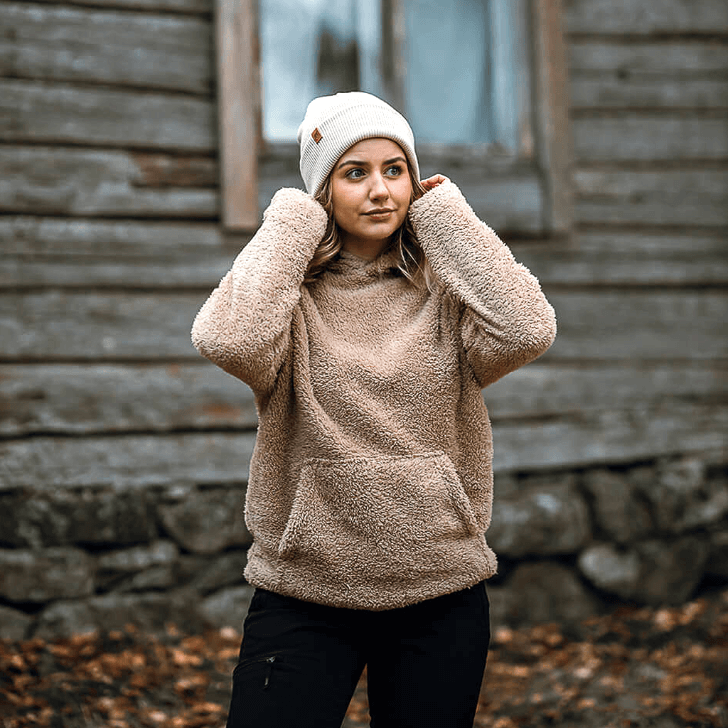 Beanie - SuperYellow Inari Lightweight Merino Wool Beanie Vanilla