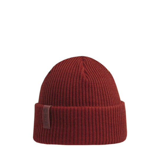 Beanie SuperYellow Kempe Classic Warm Merino Wool Beanie Copper red