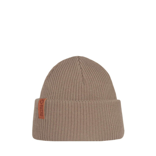 Beanie SuperYellow Kempe Classic Warm Merino Wool Beanie Toffee