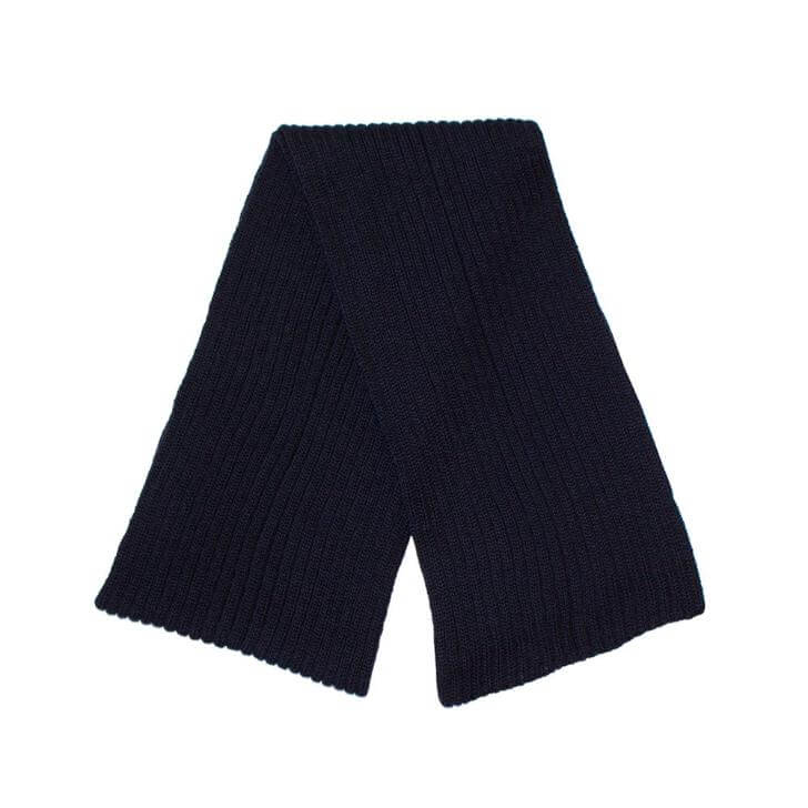 Scarf SuperYellow Kieppi Merino Wool Scarf Dark-Blue