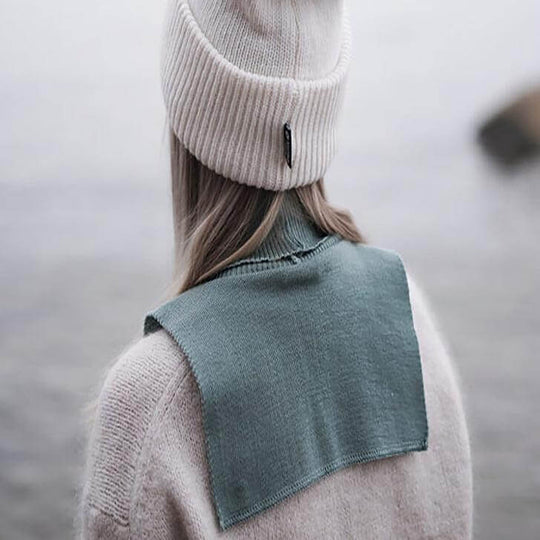 Neck Warmer SuperYellow Kuura Merino Wool Neck Warmer Frosty Mint