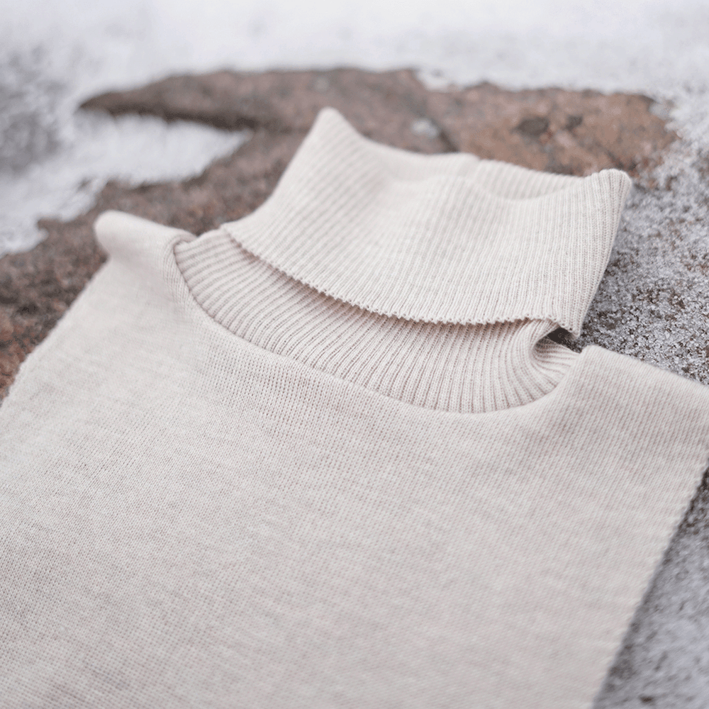 Neck Warmer SuperYellow Kuura Merino Wool Neck Warmer