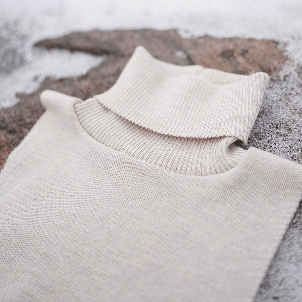 Neck Warmer SuperYellow Kuura Merino Wool Neck Warmer