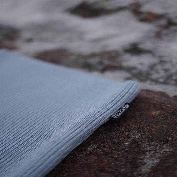 Wool Gaiter SuperYellow Merino Wool Tube Scarf Blue