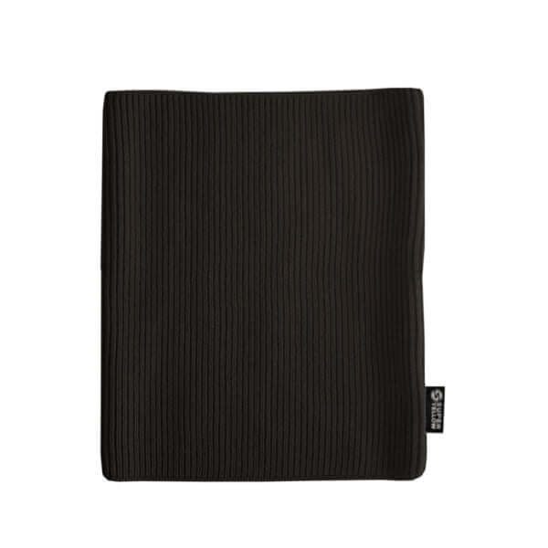 Wool Gaiter SuperYellow Merino Wool Tube Scarf Black