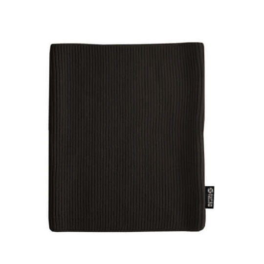 Wool Gaiter SuperYellow Merino Wool Tube Scarf Black