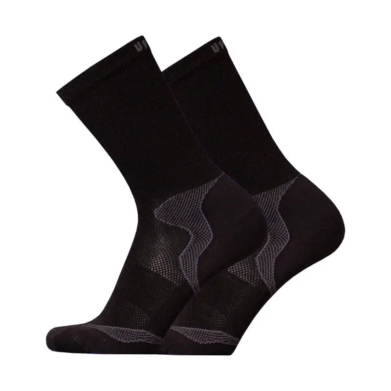 Hiking Socks UphillSport Malla Merino Wool Liner Hiking Socks Side Black
