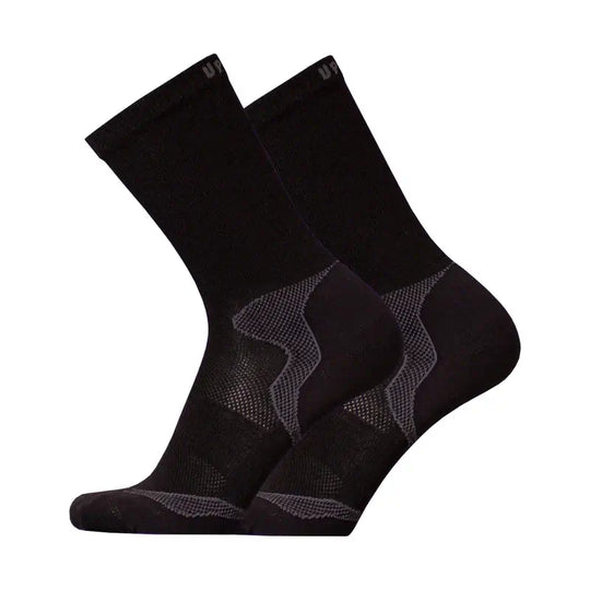 Hiking Socks UphillSport Malla Merino Wool Liner Hiking Socks Side Black