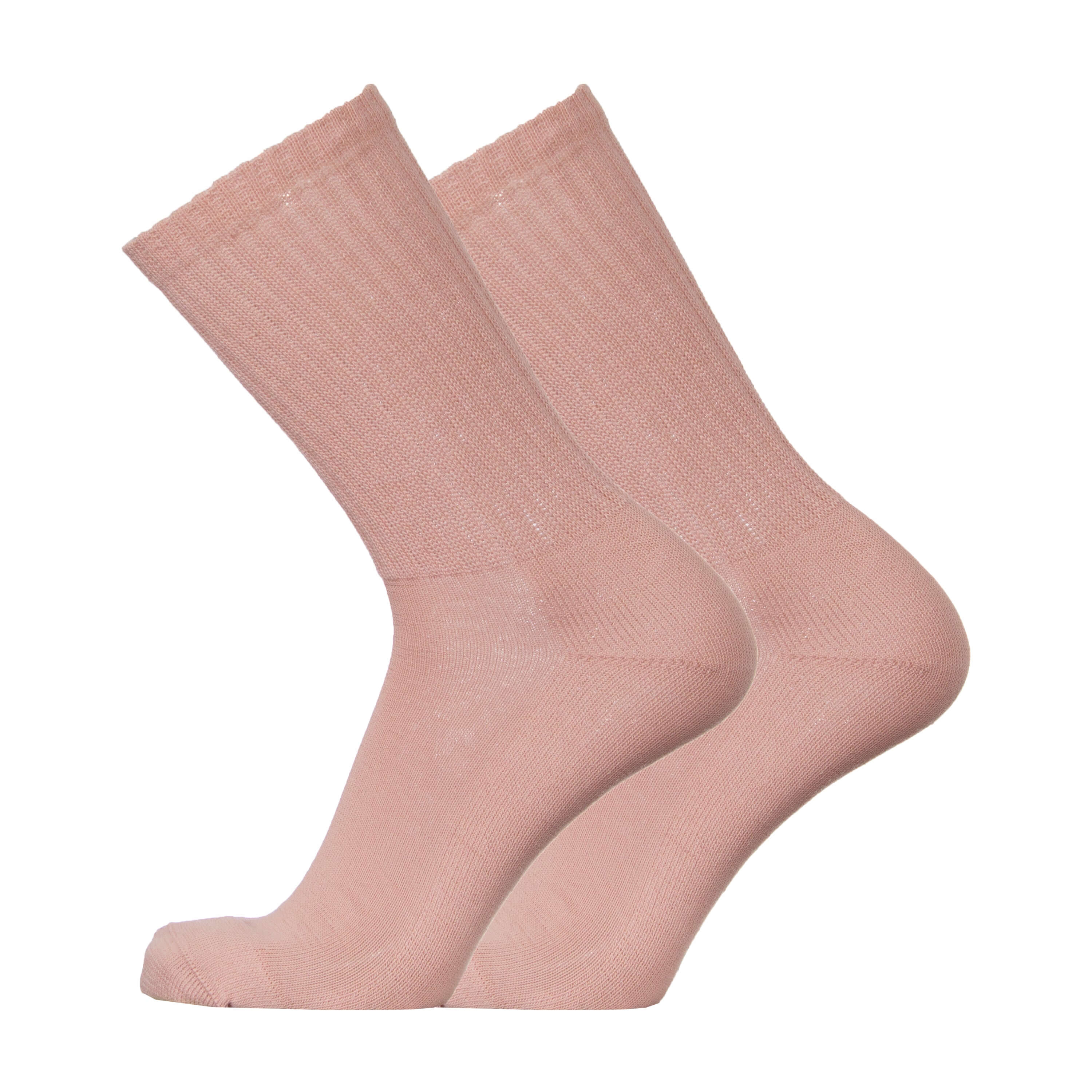 Running Socks UphillSport Merino Wool Lifestyle Seamless Running Socks Soft Pink 