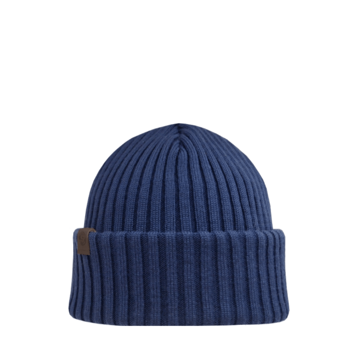 Beanie SuperYellow Natur Recycled Merino Wool Beanie Blue