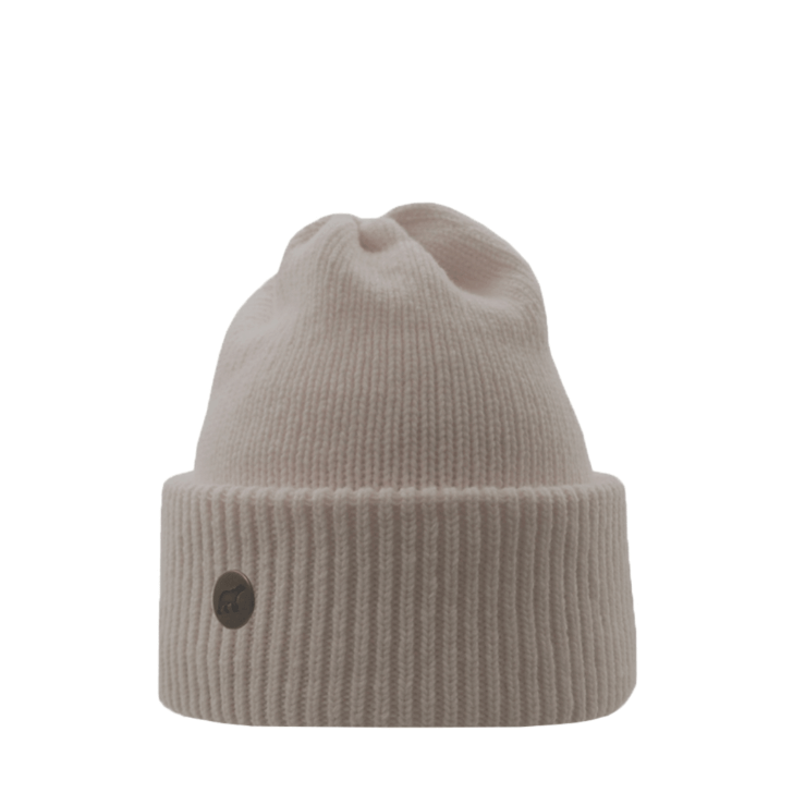 Beanie SuperYellow Norden Chunky Merino Wool Beanie Vanilla