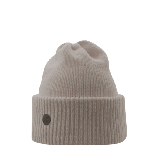 Beanie SuperYellow Norden Chunky Merino Wool Beanie Vanilla