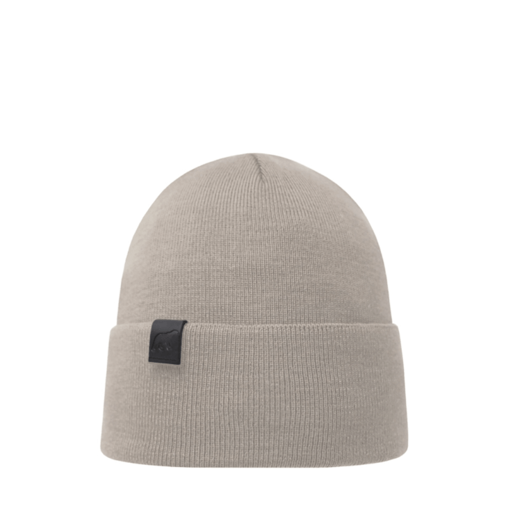 Beanie SuperYellow Otso Lightweight Merino Wool Beanie For All Year Use Beige