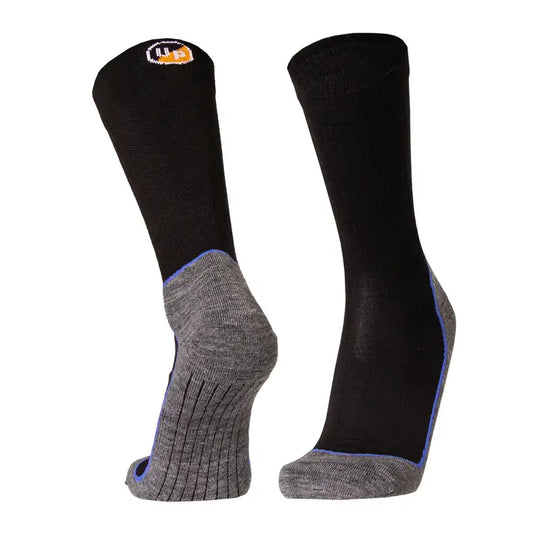 Hiking Socks UphillSport Repo 4-layer Merino Wool With Drytech Hiking Black Grey