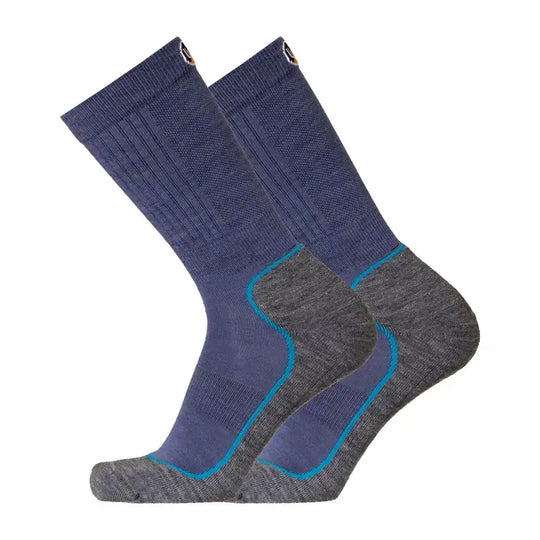 Hiking Socks UphillSport Repo 4-layer Merino Wool With Drytech Hiking Socks Side Blue Grey