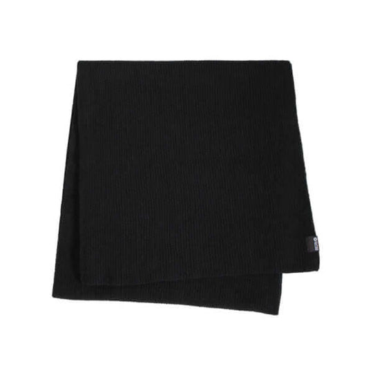 Scarf SuperYellow Sandy Merino Wool Scarf Black
