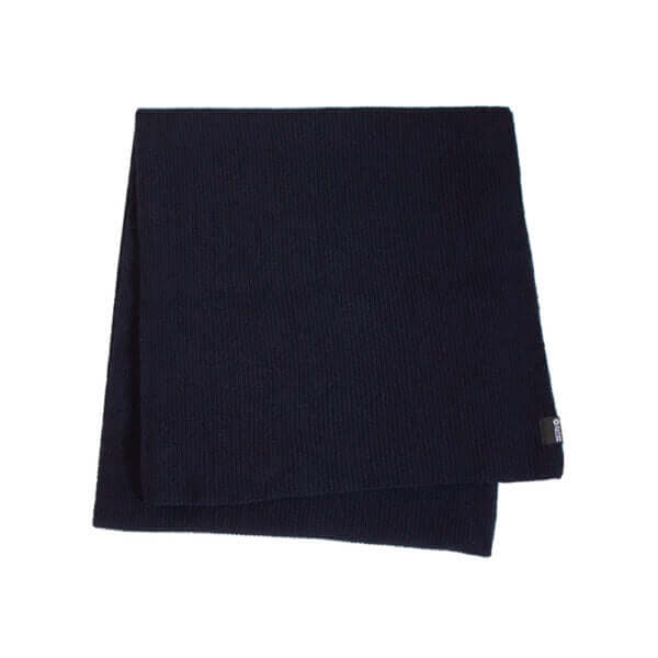 Scarf SuperYellow Sandy Merino Wool Scarf Dark Dark Blue