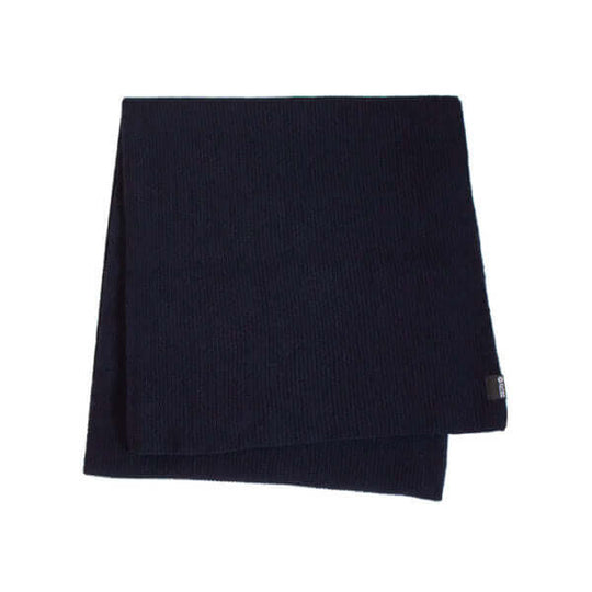 Scarf SuperYellow Sandy Merino Wool Scarf Dark Dark Blue