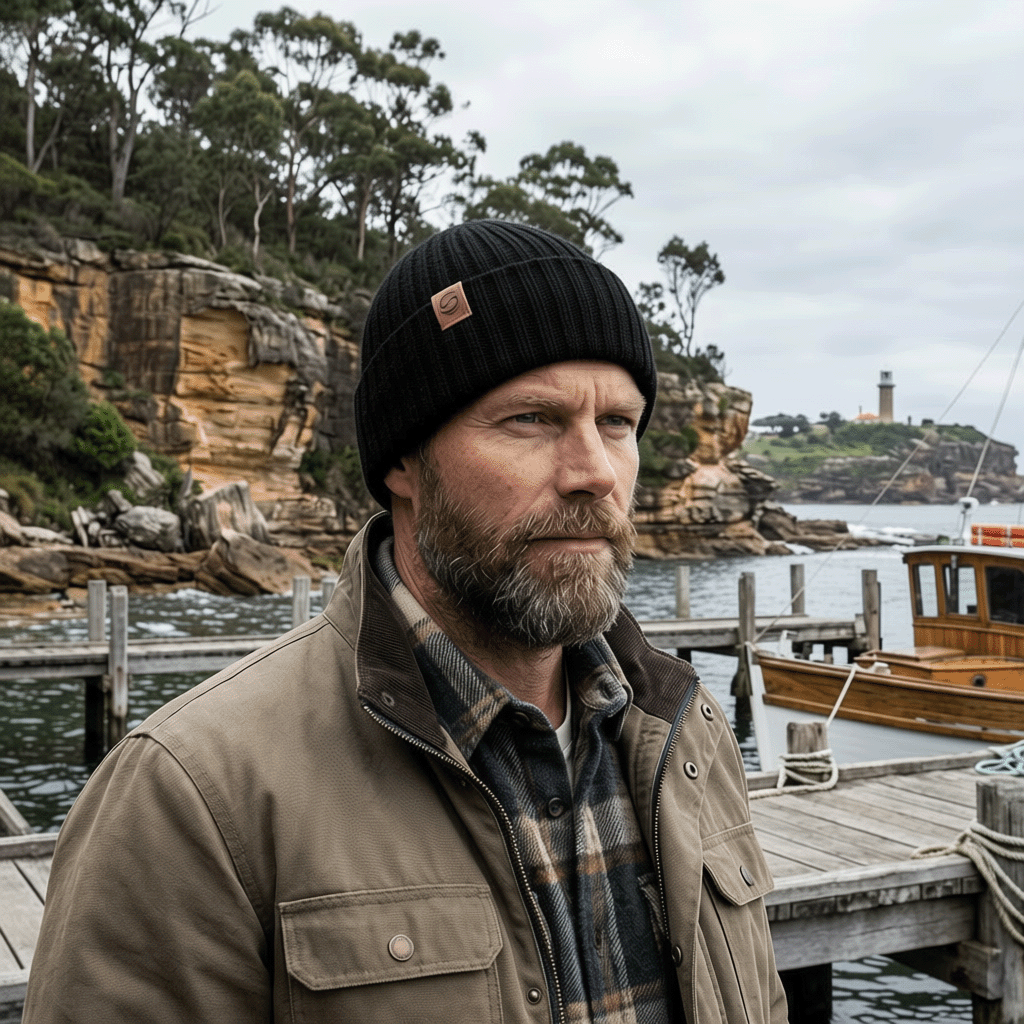 Beanie I Sailor Style Wool Beanie I SuperYellow