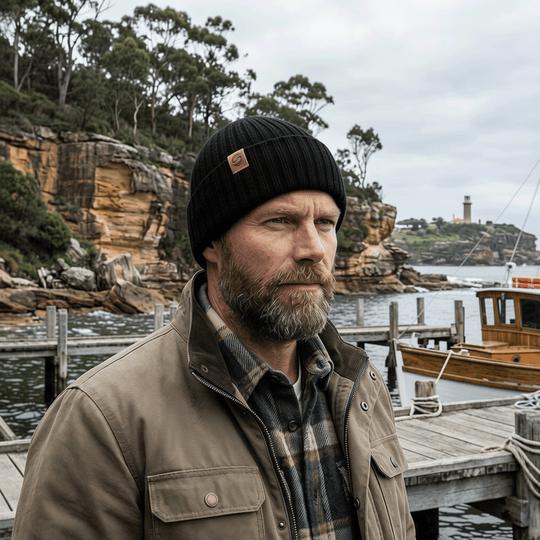 Beanie I Sailor Style Wool Beanie I SuperYellow