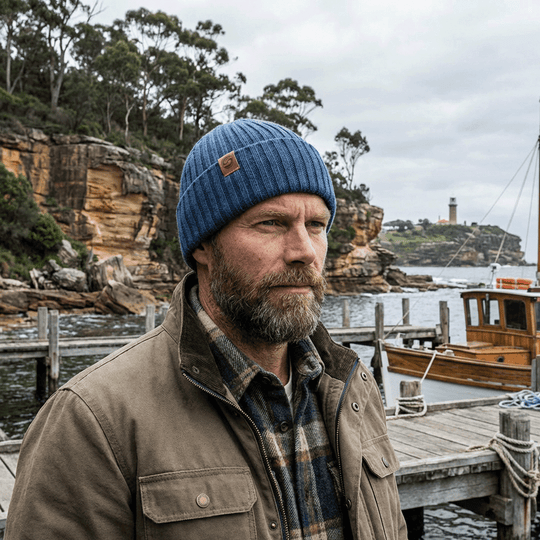 Beanie I Sailor Style Wool Beanie I SuperYellow