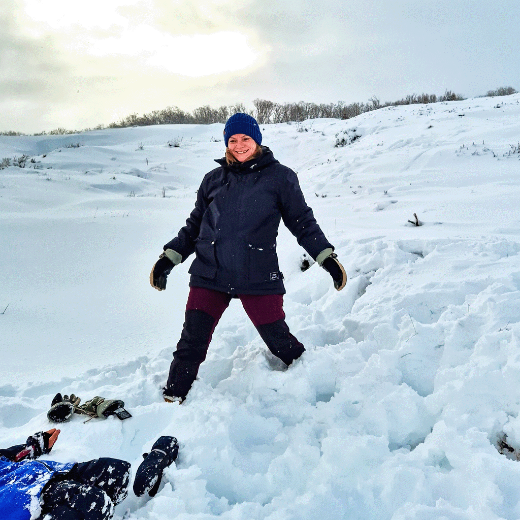 Sailor Beanie SuperYellow Merino Wool Sailor Beanie Dark Blue