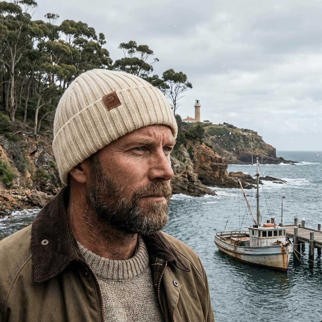 Beanie I Sailor Style Wool Beanie I SuperYellow