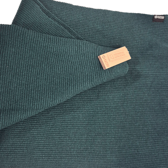 Scarf SuperYellow Sandy Merino Wool Scarf Dark Green