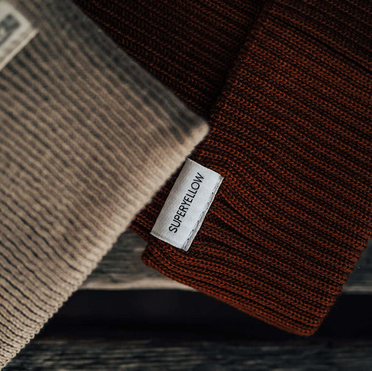 Beanie SuperYellow Skogen Lyocell &amp; Merino Wool Beanie