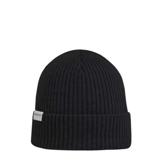 Beanie SuperYellow Skogen Lyocell & Merino Wool Beanie Black