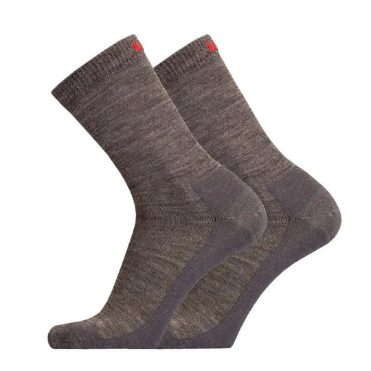 Hiking Socks UphillSport Teijo Merino Wool Liner Hiking Socks Side Grey
